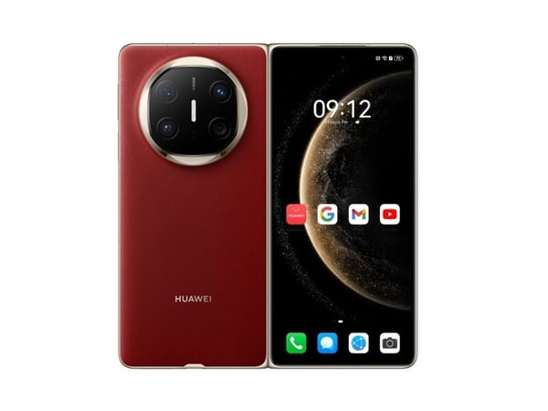 Huawei Mate X6, 20,1 cm (7,93"), 2440 x 2240 pikseliä, 12 Gt, 512 Gt, 50 MP, punainen