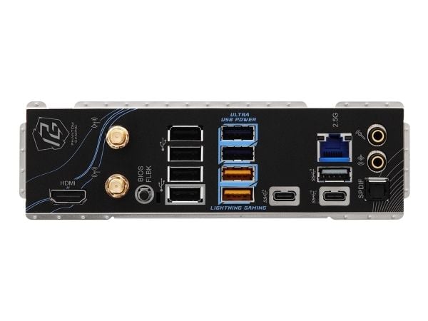 ASRock Phantom Gaming B850 Riptide WiFi - Hovedkort - ATX - Socket AM5 - AMD B850 Chipset - USB-C 3.2 Gen 2x2, USB-C 3.2 Gen2, USB 3.2 Gen 2, USB 3...