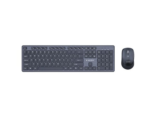 NÄPPÄIMISTÖ +HIIRI WRL ENG DESKTOP BK KBS-WCH-04 GEMBIRD
