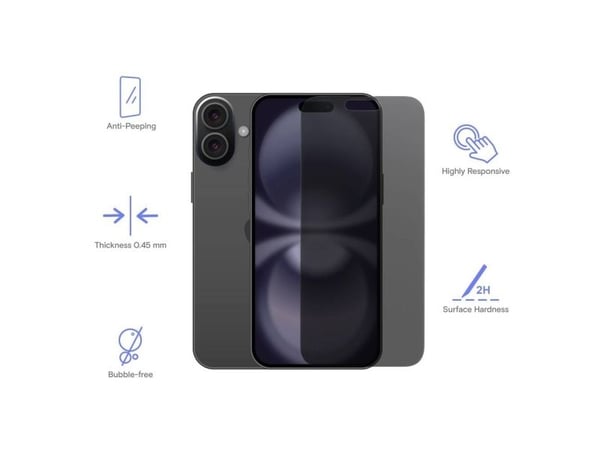 Renkforce RF-6683258, Apple, iPhone 16 Pro, Ridseresistentti, 1 stk