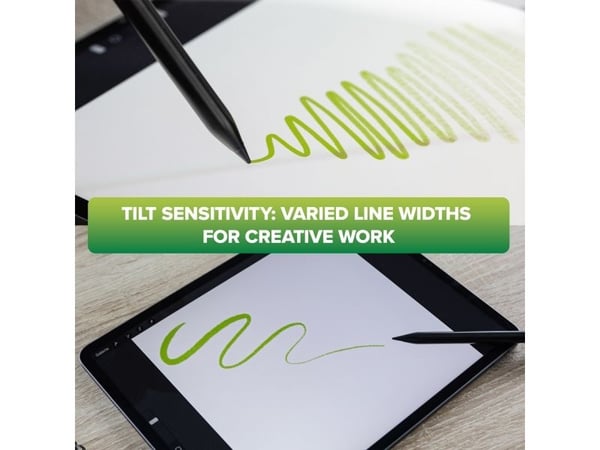InLine Stylus -tablettikynä Apple iPadille USB-C-akulla musta (55468S)