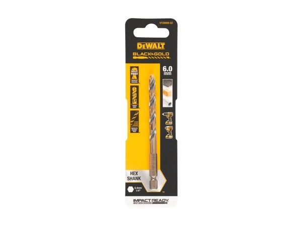 DeWALT DT20608-QZ, Pora, Kierreporanterä, 6 mm, 102 mm, 6,3 cm, 135°
