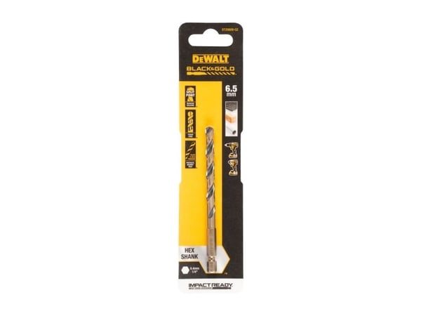 DeWALT DT20609-QZ HSS-G metallin kierrepora 1 kpl 6,5 mm kokonaispituus 105