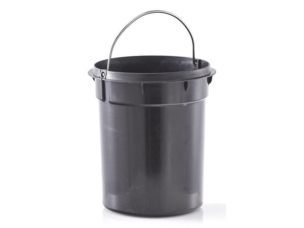 Zeller Present 18910, 3 l, Rund, Bamboo, Strykejern, Sort, Tre, Pedal, 16,8 cm