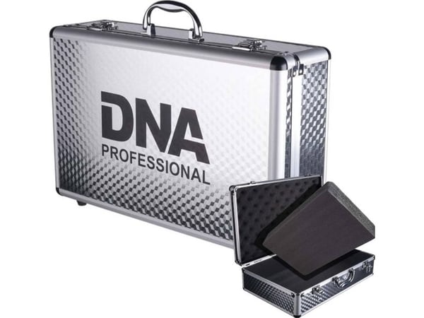 Koffert/hardcase for lydutstyr: mikrofon, mikser, hodetelefoner til DJ
