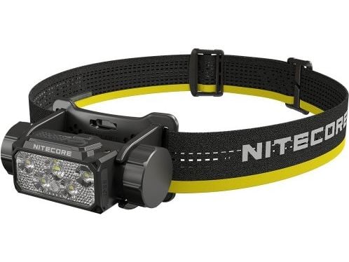 Nitecore HC70 UHE, Hodebåndslommelykt, Sort, Aluminium, Knapper, 1,5 m, IP68