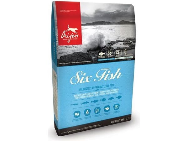 ORIJEN Six Fish tørrfôr til hunder 2 kg