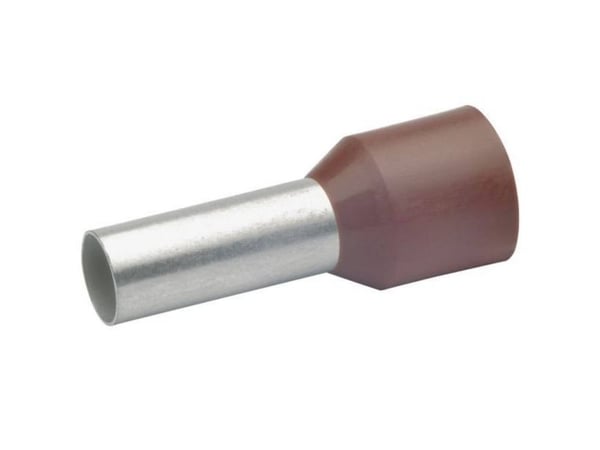 Klauke 17618 Kaapelikengät 10 mm² Osittain eristetty ruskea 100 kpl