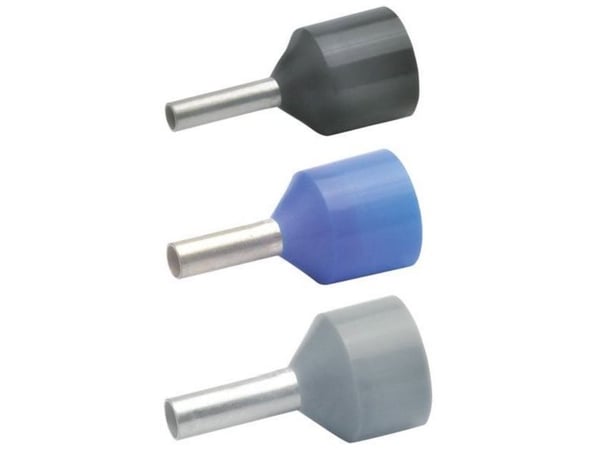 Klauke 4328 Kaapelikengät 1,50 mm² Osittain eristetty Musta 100 kpl
