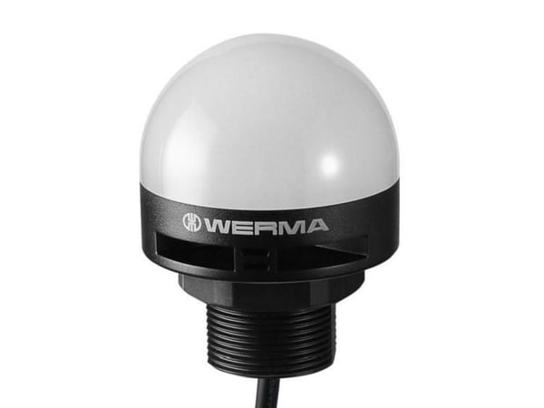 Werma Signaltechnik Optis-akustinen merkinantolaite LED MC RGY Punainen, keltainen, vihreä Pulstone