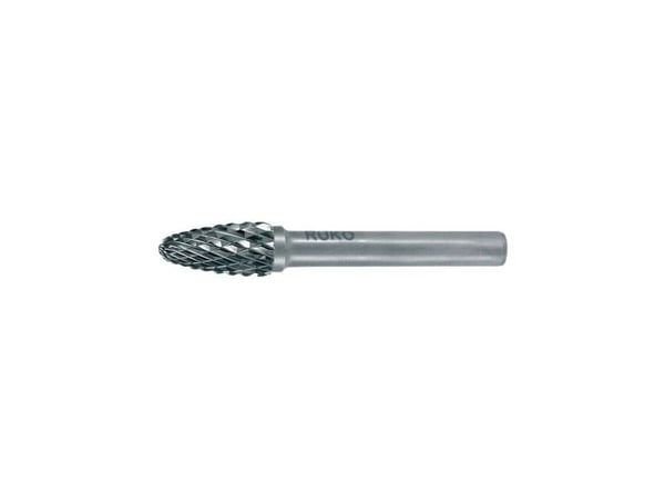 RUKO 116050 fresestift hardmetall rundbue 3 mm lengde 38 mm skaftdiameter 3 mm