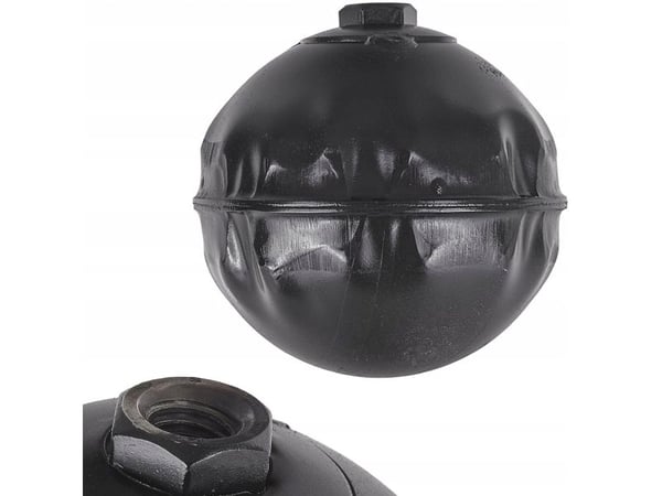 Skorsteinsfeiekule med M12 mutter, 2,5 kg, diameter 100 mm