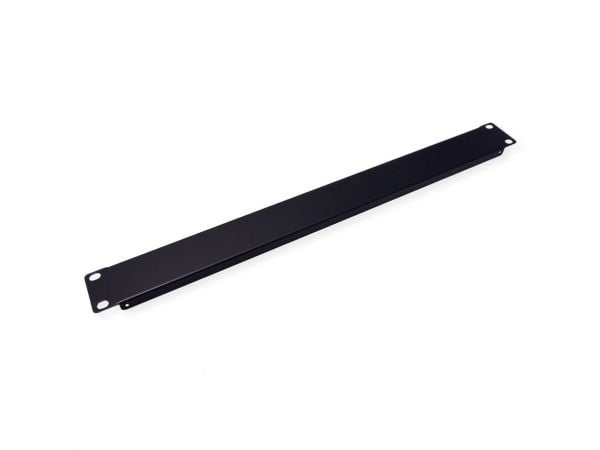 VALUE 26.99.0298, Blankt panel, Sort, Metall, 1U, 48,3 cm (19"), 231,7 g
