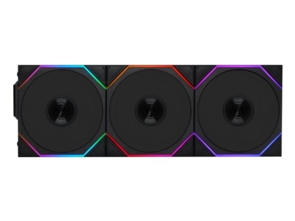 Lian Li UNI FAN TL Wireless LCD Reverse, 3 pack, Black - 120mm