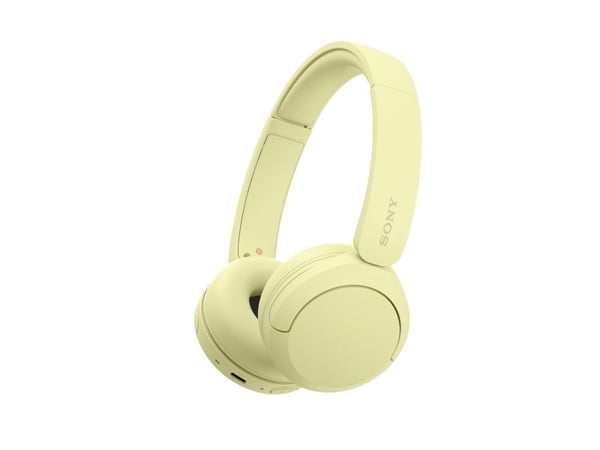 Sony WHCH520Y.CE7, Langaton, Puhelut/Musiikki, 20 - 20000 Hz, 147 g, Kuulokkeet, Keltainen