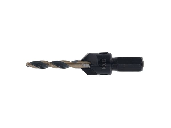 DeWALT DT70793-QZ, Borr, Spiralborr, Aluminium, Plast, Stål, Trä, Svart