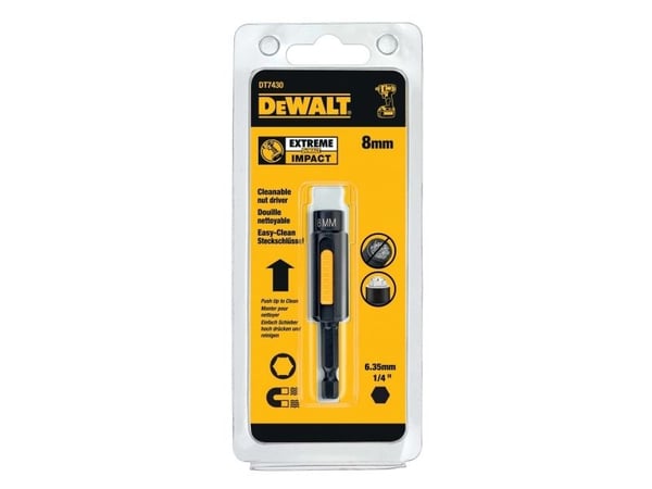Dewalt Itsepuhdistuva 8 mm:n hylsy iskukoneisiin - DT7430