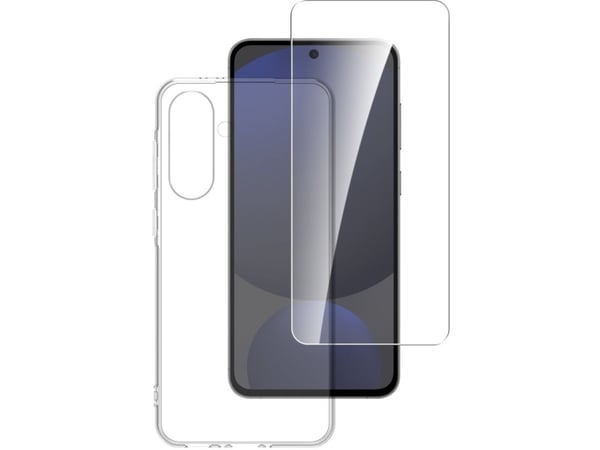 4smarts 360° Protection Set - Baksidedeksel for mobiltelefon - polykarbonat (PC) - gjennomsiktig - for Samsung Galaxy A56