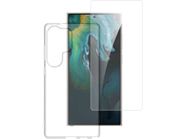 4smarts 541339, Samsung, Galaxy S25 Ultra, Støtbestandig, Ripebestandig, Gjennomsiktig, 2 stykker