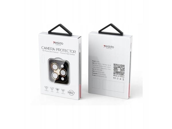 Yesido Lens Protector WB27 för iPhone 16, SILVER