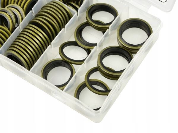 Geko sett med metall-/gummiskiver, 150 stk. (20)