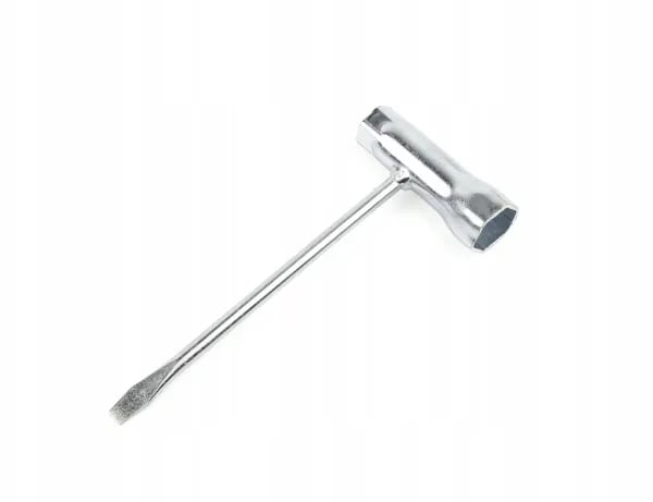 Universell tennplugg-nøkkel GEKO 13x19 mm med skrutrekker (200)