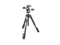 Manfrotto 190XPRO4 - Tripod - med Manfrotto X PRO 3-way Head