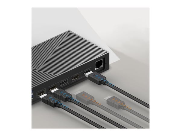 IB-DK2246AC (svart, USB-C, HDMI, DisplayPort)