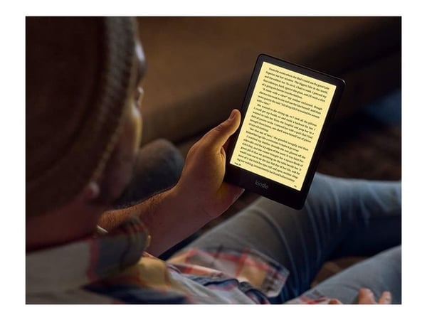 Amazon Kindle Paperwhite - 11. generasjon - eBook-leser - 16 GB - 6.8" monokrom Paperwhite - berøringsskjerm - Bluetooth - svart - Lockscreen Ad-Su...