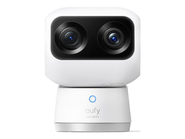 Eufy S350 - Nätverksövervakningskamera - panorering / lutning - inomhusbruk - färg (Dag&Natt) - 3840 x 2160 - 4K - ljud - trådlös - Wi-Fi - 802.11a...