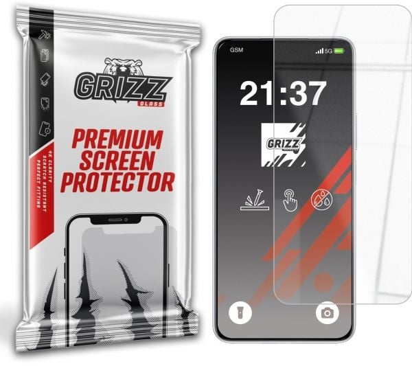 Szklo hybrydowe GrizzGlass HybridGlass do Honor X9c Smart