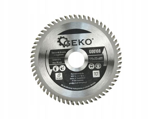 Treskive 125x22x60T (200)
