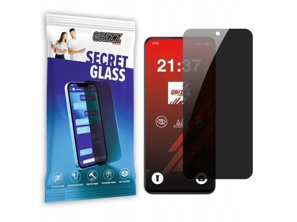 GrizzGlass personvern-heresglass GrizzGlass SecretGlass til Xiaomi POCO C75 5G