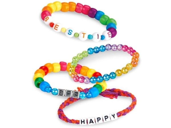 SHIMMER N SPARKLE ABC fashion bead-armbånd