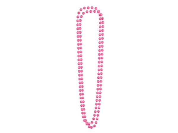 Boland 64287, Fancy kjole halskjede, Voksen, Hunkjønn, Polyester, Isopor, Rosa, 65 g