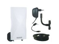 Maximum DA-6100 - Antenne - plate - TV, radio - utendørs, kan monteres på vegg, stangmontering DVB-T/T2