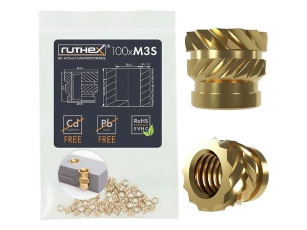 ruthex gjengeinnsats RX-M3Sx4.0 GE-M3Sx40-002