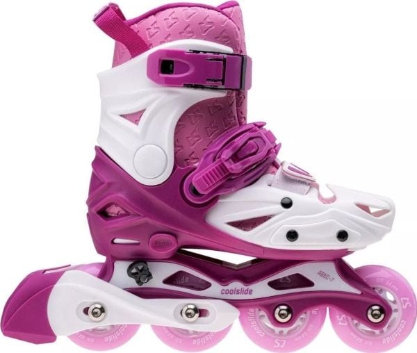 CoolSlide actionrullskridskor fritid justerbara stl. 29-32 rosa