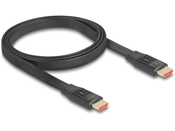 DeLOCK 81004, 5 m, HDMI Type A (Standard), HDMI Type A (Standard), 3D, 48 Gbit/sek., Svart