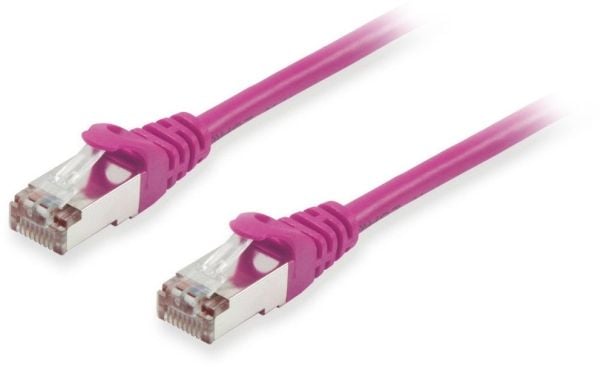 Equip 606808, 10 m, Cat6a, S/FTP (S-STP), RJ-45, RJ-45, Lilla