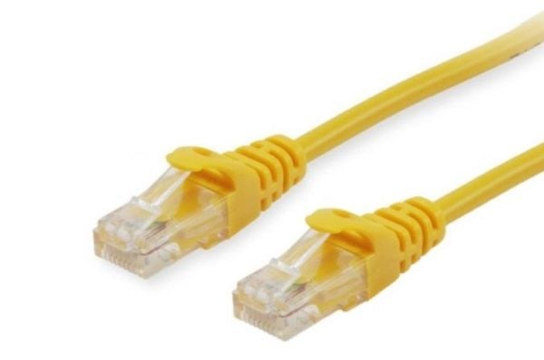 Equip 625475, 0,15 m, Cat6, U/UTP (UTP), RJ-45, RJ-45, Gult