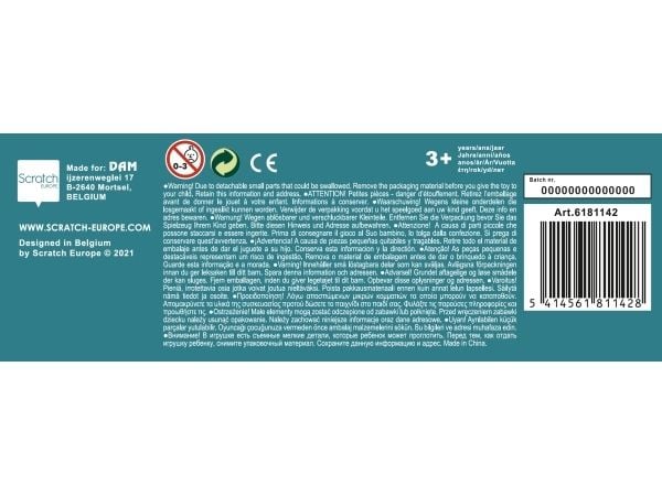 Scratch dobbelsidige puslespill 40 XL "Bier og bikube"