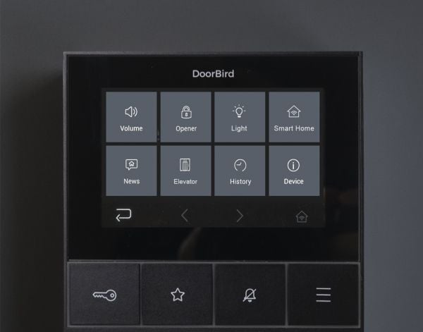 DoorBird DoorBird IP Video Innenstation A1101 Black Edition
