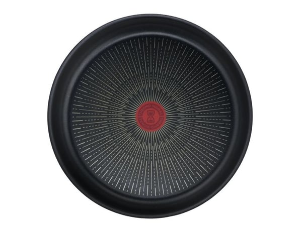 Tefal L3970402, All-bruk panne, Svart, Aluminium, Titan, Thermo-Spot, Keramisk, Elektrisk, Gass, Halogen, Induksjon, Forseglet Plate