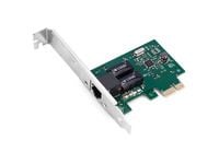MicroConnect - Nettverksadapter - PCI Express x1 lav profil - Gigabit Ethernet