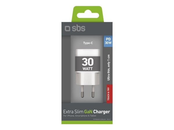 SBS TETRGAN1C30SLIM, Sisätila, AC, Valkoinen