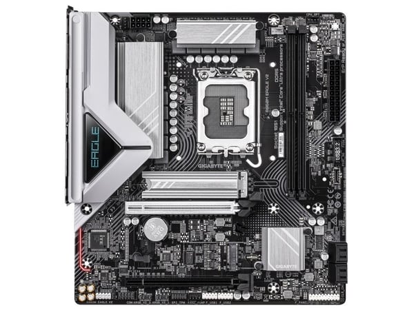 GIGABYTE B860M EAGLE V2, Intel, LGA 1851 (Socket V1), Intel Core Ultra (Series 2), LGA 1851, DDR5-SDRAM, 128 GB