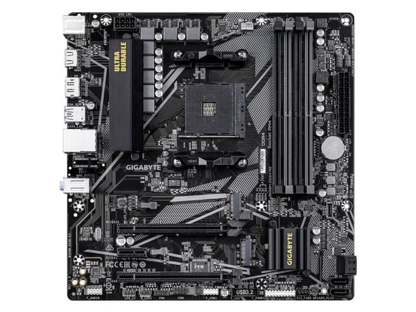 Gigabyte B550M DS3H R2 - Hovedkort - micro ATX - Socket AM4 - AMD B550 Chipset - USB 3.2 Gen 1 - Gigabit LAN - innbygd grafikk (CPU kreves) - HD-ly...