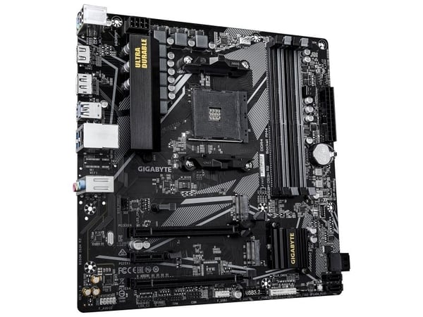 Gigabyte B550M DS3H R2 - Hovedkort - micro ATX - Socket AM4 - AMD B550 Chipset - USB 3.2 Gen 1 - Gigabit LAN - innbygd grafikk (CPU kreves) - HD-ly...