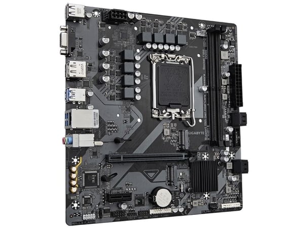 Gigabyte B760M E - 1.0 - hovedkort - micro ATX - LGA1700-sokkel - B760 Chipset - USB 3.2 Gen 1 - Gigabit LAN - innbygd grafikk (CPU kreves) - HD-ly...